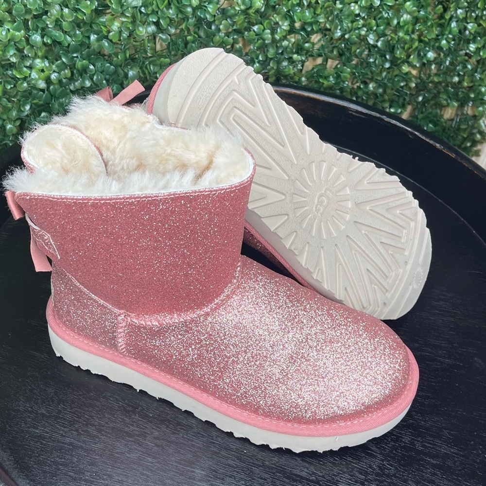 UGG Mini Bailey Bow Sparkle Boot
